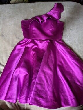 Girls' Formal Dress in Fuchsia Pink